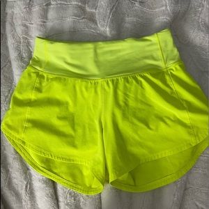 LULULEMON SPEED UP SHORTS